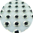 8mm 3D Silver / 1000 Soft Molded Holographic 3D Fish Eyes, Fly Tying Jig Lure