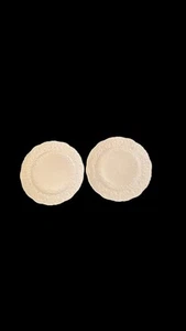 Set Of 2 Vintage Pope Gosser ROSE POINT Dinner Plate 10-1/4” - Picture 1 of 7