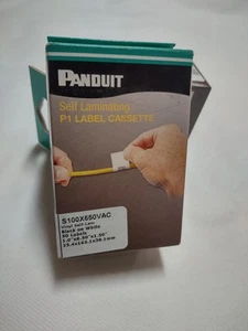 Panduit P1 Label Cassette 1" x 6.5" White, S100X650VAC ~STSI - Afbeelding 1 van 1