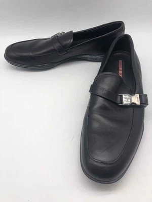 Prada Black 8.5 Men's Loafers - Image 1 of 4