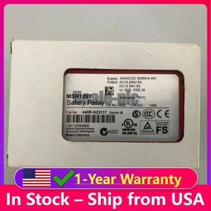 nEW IN BOX Allen Bradley 24V-AC/DC Safety Relay For 440R-N23117 MSR126T - Picture 1 of 1