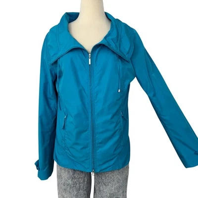 Chaqueta cortavientos ligera Escada cremallera completa azul 40 (US 10) Foto 1 de 4