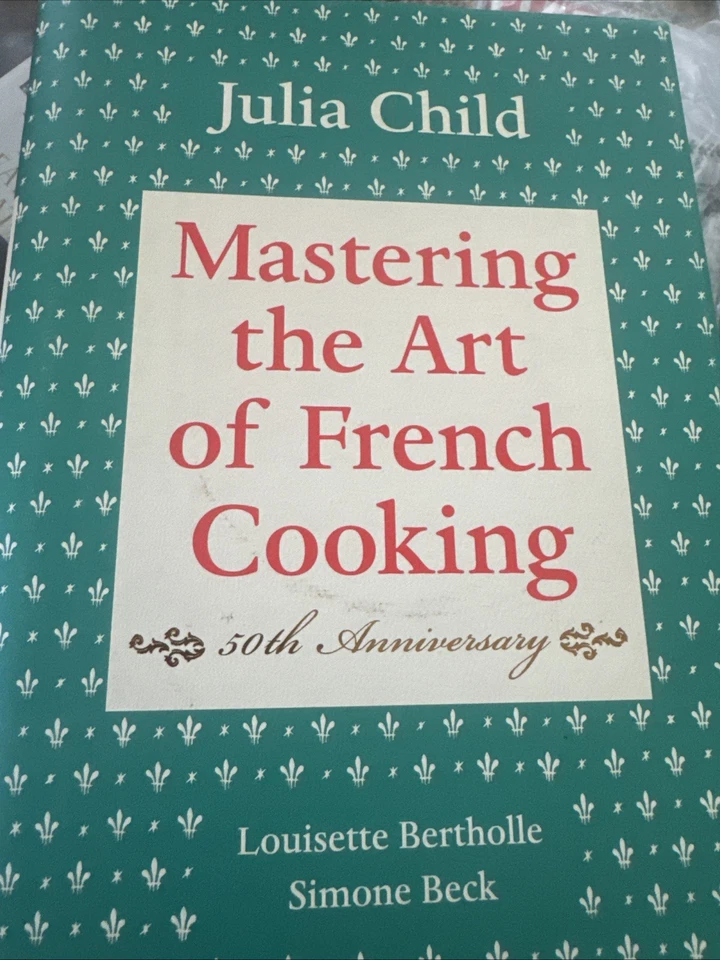 Mastering the Art of French Cooking Julia Child 40th Anniversary Edition Vol 1 Foto 1 de 4