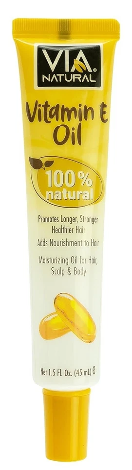 Aceite de vitamina E 100 % natural Via Natural 1,5 fl oz Foto 1 de 1