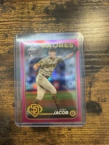 Serie de actualización cromada Topps 2024 - Refractor magenta Alek Jacob #USC129/399 (CR) - Imagen 1 de 2