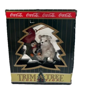 1997 Vintage Coca-Cola Trim a Tree Collection Weihnachtsschmuck - Bild 1 von 6