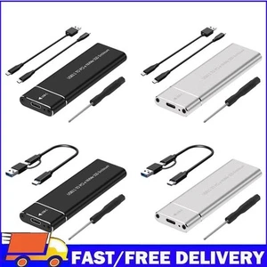 USB3.1 To M.2 NVME SSD Hard Disk Drive Case for 2230/2242/2260/2280 M2 NVMe SSD - Afbeelding 1 van 18
