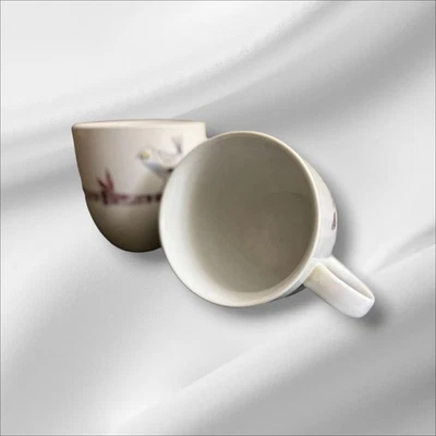 2 Bella Lux Coffee Cup X-Large 2 Birds On A Limb Googly Eyes - Image 1 of 4