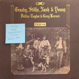 Crosby Stills Nash & Young Deja Vu Vinyl Record VG+/VG K50001 1970 - Picture 1 of 2