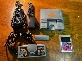 NEC PC Engine CoreGrafx II Console Bundle &ndash; Gunhed HuCard &ndash; Excellent