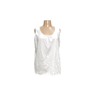 Catherines White Cotton Blouse 2X - Picture 1 of 4