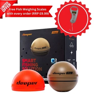 Deeper Chirp + 2 Smart Sonar Fishing Solution Target Seperation Depth Precision - Picture 1 of 12
