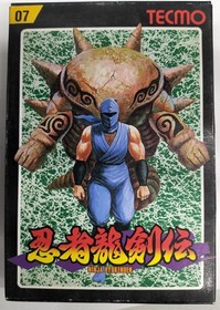 Tecmo Famicom Soft Ninja Dragon Sword Den Used