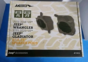 Metra Jp-1014 GJLNJT 6-6.75 speaker pods Jeep Wrangler 2018 Up Gladiator 20-up - Picture 1 of 10