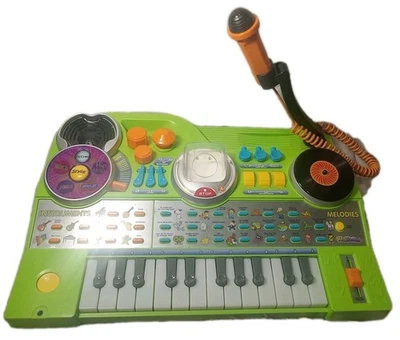 VTech KidiJamz DJ Music Studio Piano Keyboard MP3 Recorder Player Microphone - Image 1 of 4