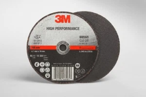 25 Each 3M 66565 4"x.045"x5/8" 60 Grit T1 High Performance Cut-Off Wheel - Picture 1 of 1