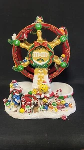 M&M Danbury Mint Christmas Ferris Wheel Candy Dish *Repaired  - Picture 1 of 15
