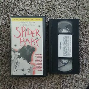 CUT BOX Spider Baby Horror Video Treasures VHS 1996