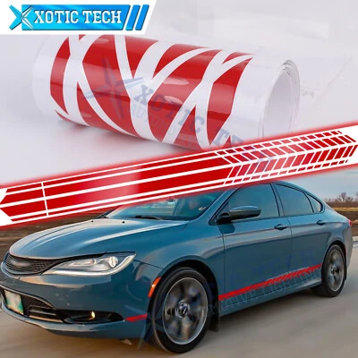 Truck Auto Accessories Red Side Body Door Decal Sticker For Chrysler 200 300 - Image 1 of 4