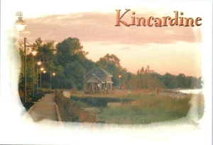 Scenic Boardwalk at Station Beach, Kincardine Harbor Canada Postcard Posted 2001 - Picture 1 of 2
