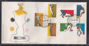 Australia Scott 590-6 FDC - deportes - Imagen 1 de 1