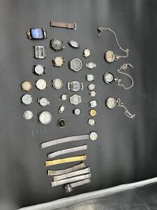 vintage watch lot for parts or repair.  Lot