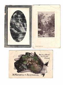 Vintage Postcards x 3 - c1900s - Australian Scenes - Picture 1 of 2
