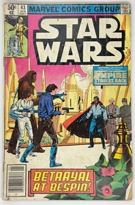 Vintage 1981 Star Wars Comic #43 Empire Strikes Back Marvel 1st Lando Calrissian - Picture 1 of 8