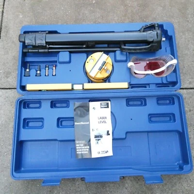 KEW TECHNIK Complete Laser Level Kit 360° tripod Rotary Base etc kewtechnik - Image 1 of 4