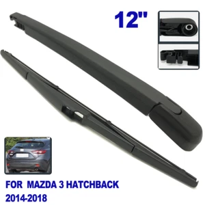 Rear Windscreen Wiper Arm Blade For Mazda 3 2014-2018 Back Windshield Wiper - Picture 1 of 7