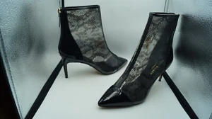 Kurt Geiger durchsichtige clear PVC Plexy High Heel Stiletto Stiefeletten Gr.40 - Bild 1 von 14