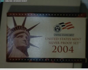 2004 S Silver Proof Set OGP - Picture 1 of 2