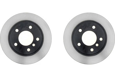 Rear PAIR Raybestos Disc Brake Rotor for 1992-1995 BMW 318i (59694) - Image 1 of 4