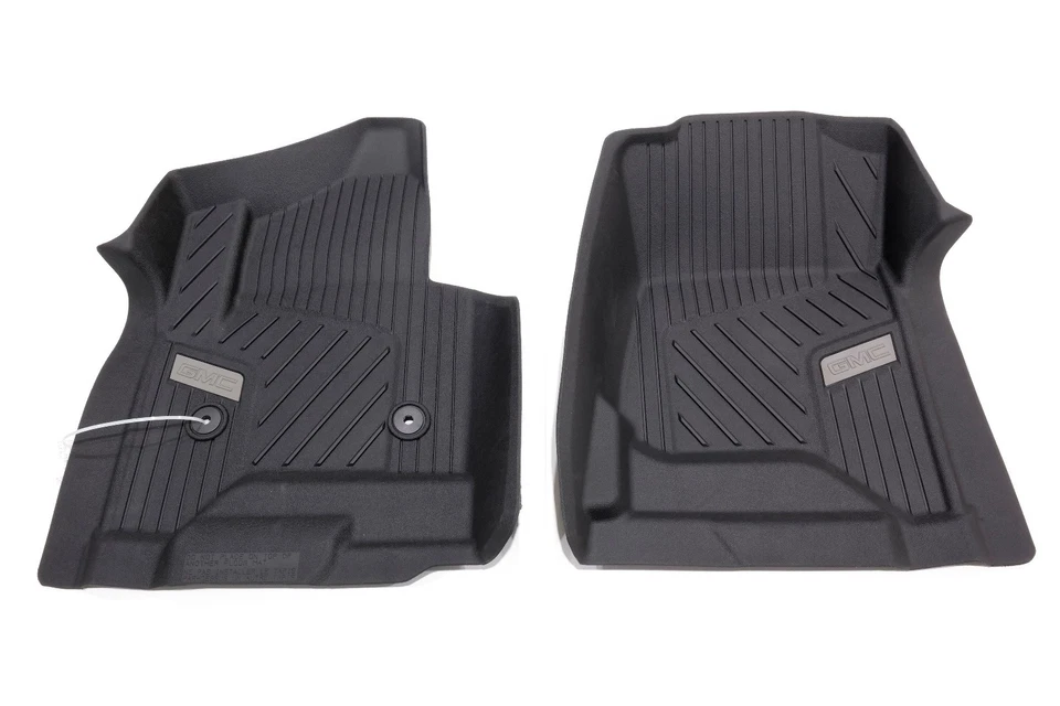 OEM NEW Premium All Weather Floor Mats FRONT Black 15-20 Sierra Yukon 84185474 - Image 1 of 1