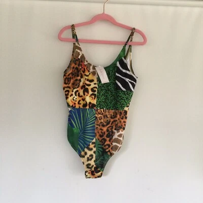 Maiô Stella Cove feminino Jungle Patch peça única tamanho 14 anos - Imagem 1 de 4