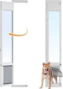Doggy Door for Sliding Glass Doors, Height 75 7/8" to 81" - Picture 1 of 4