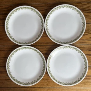 Corelle Vintage Crazy Daisy Spring Blossom Dinner Plates 10.5”  Set Of 4 - Picture 1 of 5