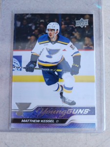 2023-24 Upper Deck Series 1 - Young Guns #240 Matthew Kessel (RC)
