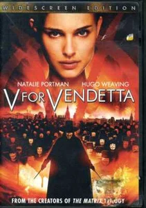 V For Vendetta DVD  Widescreen Natalie Portman Hugo Weaving SteVen Rea MOVIE - Picture 1 of 1