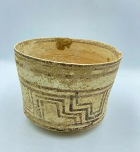 Antiguo recipiente de cerámica del valle del Indo C.2500 aC Harappan Mehrgarh Edad de Bronce - Imagen 1 de 9