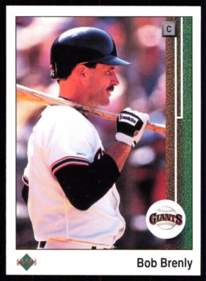 1989 Upper Deck Bob Brenly San Francisco Giants #479 - Image 1 of 2