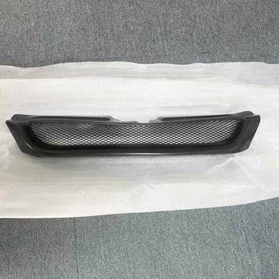 Parrilla de parachoques delantero de fibra de carbono para Subaru Impreza WRX / STI 1997-2001 Foto 1 de 4
