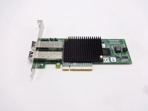HP 697890-001 Emulex LPE12002 82E 8GB Dual Port PCI-E LP HBA Adapter AJ763 - Picture 1 of 2