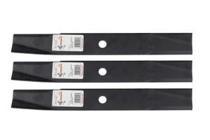 3 Mower Blades for John Deere® LT166 116 120 140 AM31100 M127466 M41967 46" Deck - Picture 1 of 6