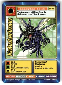 Digimon CCG Kabuterimon ST4-08 Regular - Bild 1 von 2