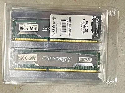 Crucial Ballistix Sport 16GB (4GBx4) DDR3-1600 w/ XMP Gaming Desktop RAM - Image 1 of 3