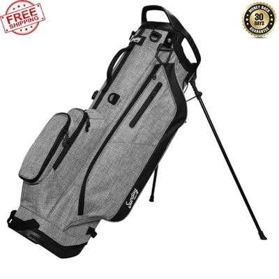 Sunday Golf Pacific Stand Bag w/ Cooler, 14-Way Top, Frosty Pocket & Double Stra