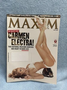 Maxim Magazine July 2005 Special Edition Featuring Carmen Electra - Picture 1 of 2