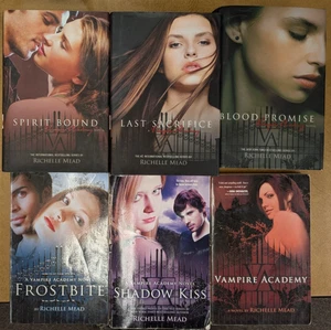 Richelle Mead Vampire Academy Novels Books Book Lot of 6 HC & PB Spirit Bound - Imagen 1 de 2