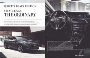 Catalogue brochure Infiniti Q30 City Black Edition 2015 Grande Bretagne / U.K. - Picture 1 of 1